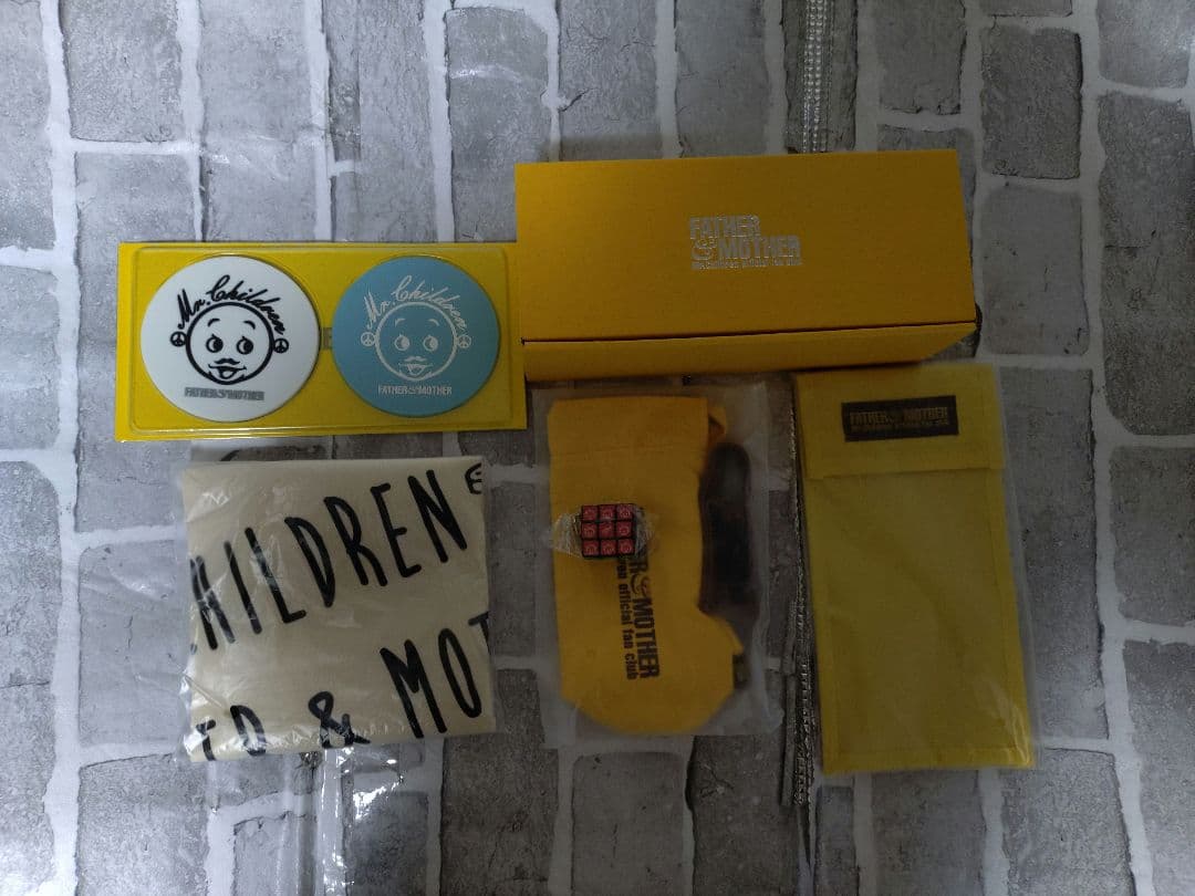 【新品】【Mr.Children】【ファンクラブ】【継続記念品】立体パズル　等