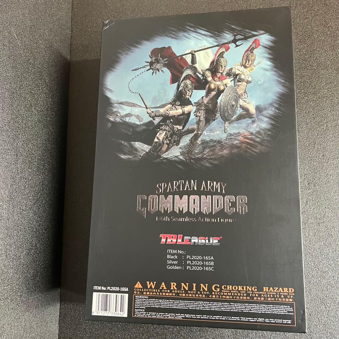 TBリーグ 1/6 スパルタアーミー女性司令官 女戦士 コマンダーブラック版