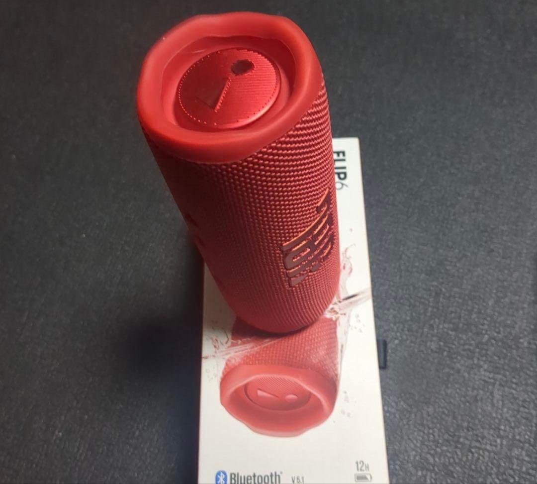JBL FLIP6 ワイヤレススピーカー レッド