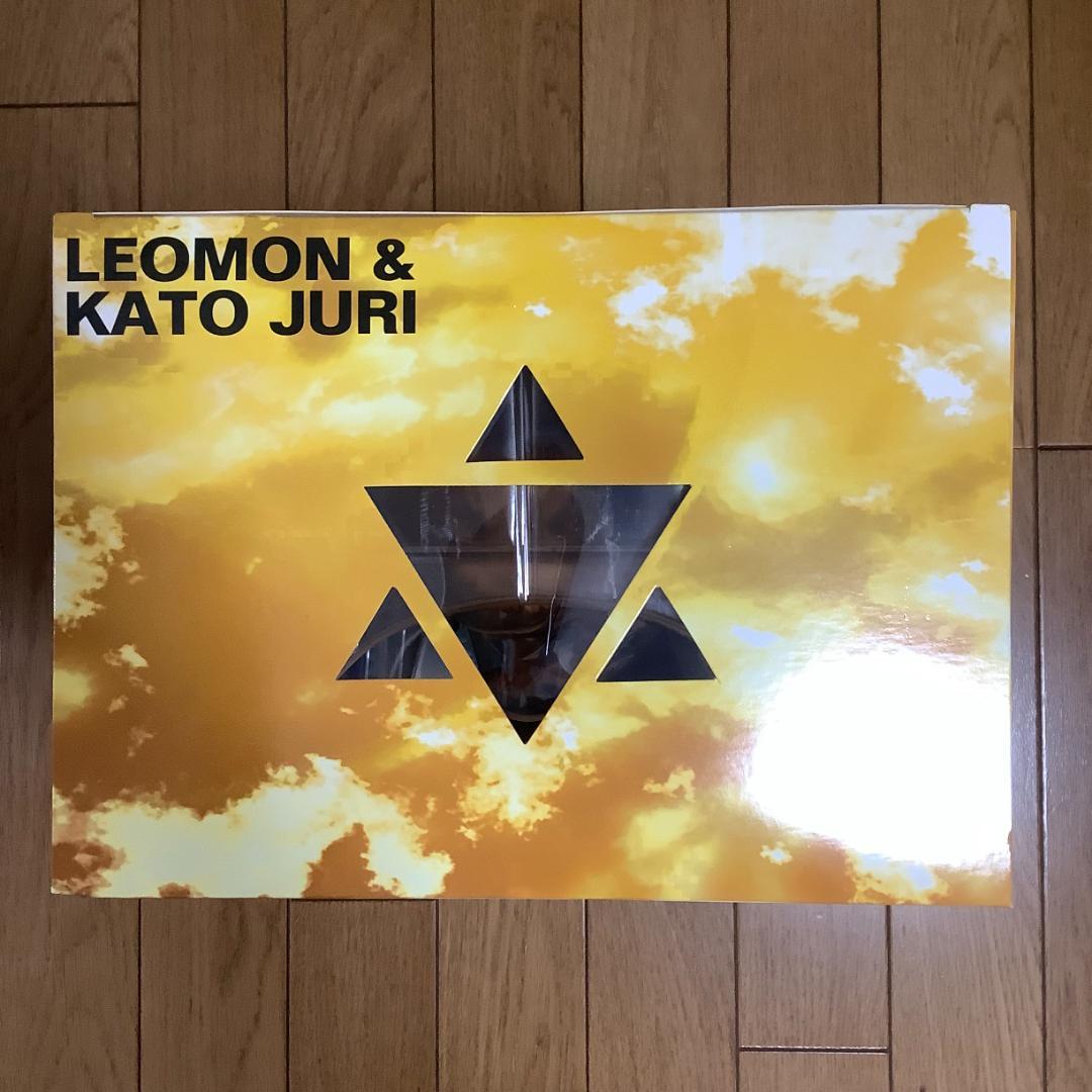 未開封 レオモン＆加藤樹莉 G.E.Mシリーズ デジモンテイマーズ フィギュア