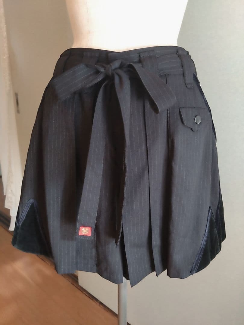 セール中　タクヤエンジェル　袴パンツ+脚絆付き（黒ストライプ）