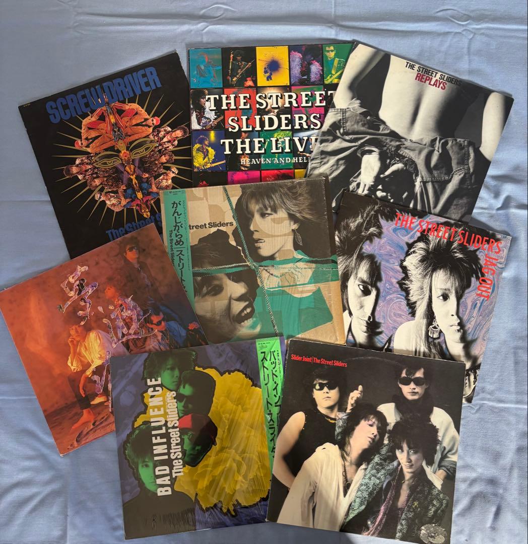 オリジナル盤　ストリートスライダーズ 11枚セット　ローリングストーンズ