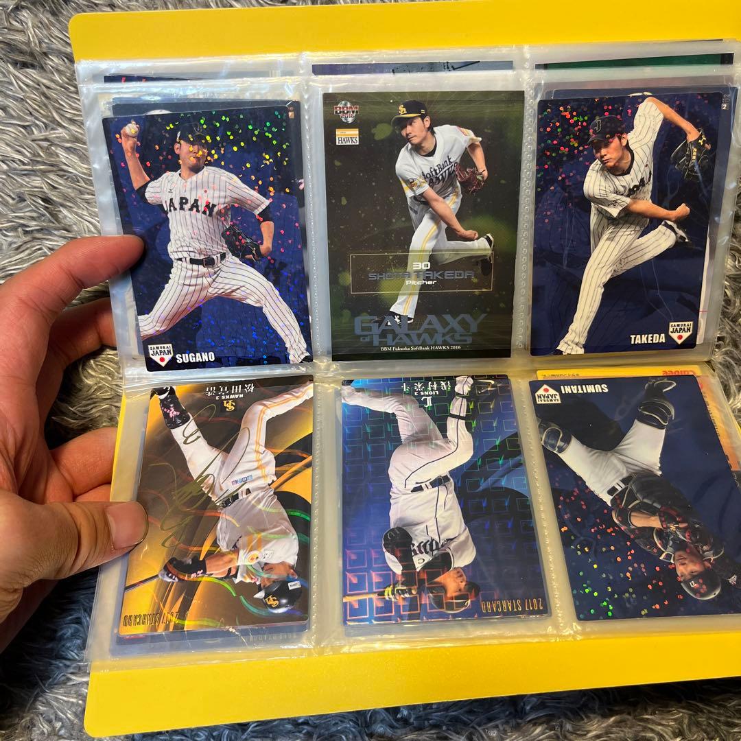 プロ野球カード（直筆サイン、キラカードあり）