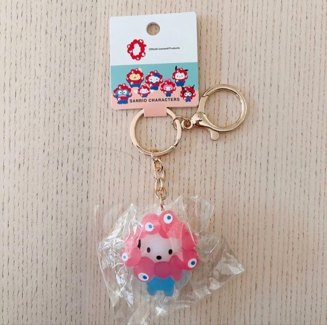 サンリオ ミャクミャク コラボ 立体マスコット クリア コンプリート