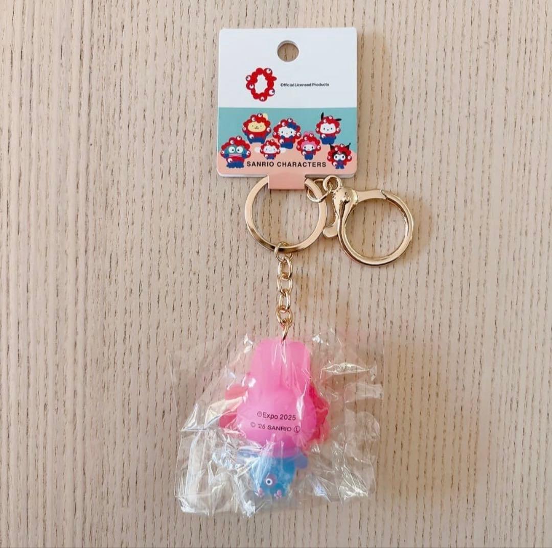 サンリオ ミャクミャク コラボ 立体マスコット クリア コンプリート