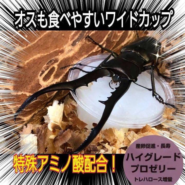 特選ハイグレードプロゼリー500個　産卵促進・長寿に抜群！食べやすいワイドカップ