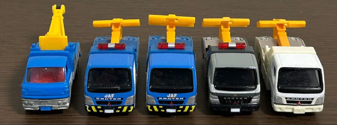 トミカ 三菱 キャンター レッカー車 5台セット