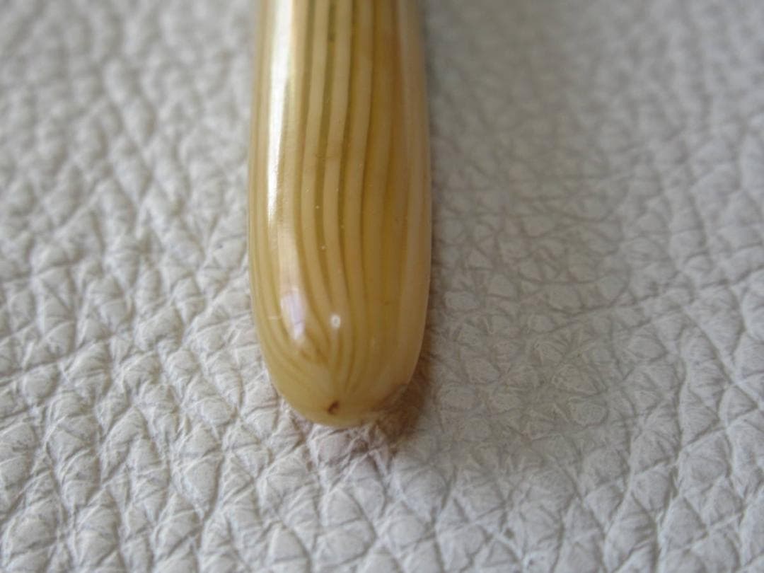 未使用1950年頃ラベル付◆今は無き 杉田万年筆 ライン セルロイド製ペン先中字