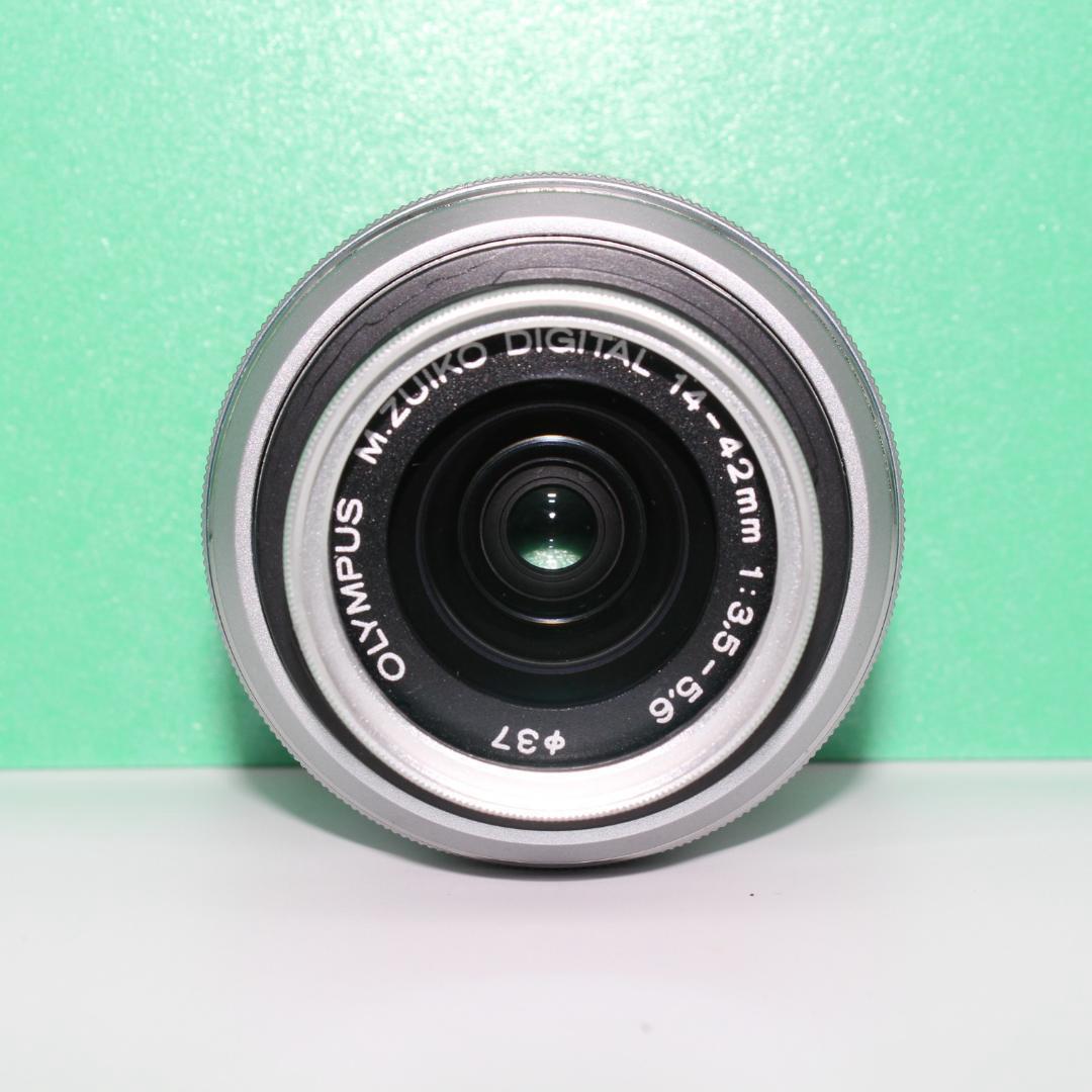 【美品・動作確認済】OLYMPUS 14-42mm F3.5-5.6 標準レンズ