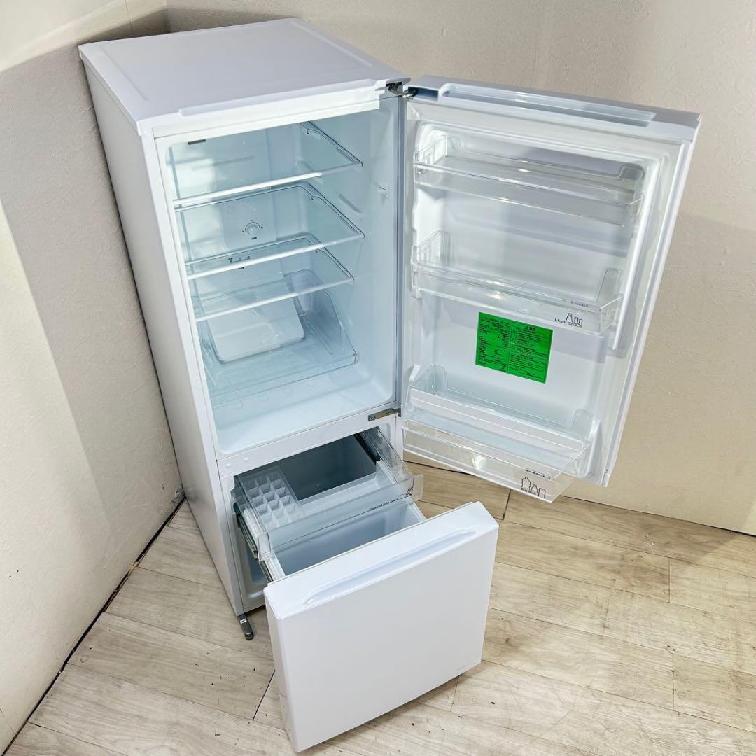 ホワイト冷蔵庫 上下二段式