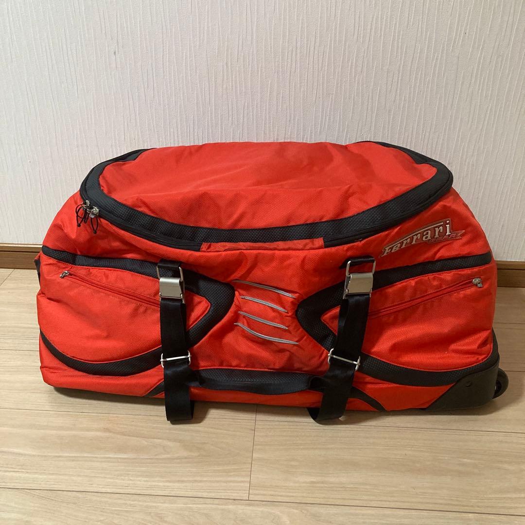 Ferrari フェラーリ キャリーバッグ ボストンバッグ 赤 レッド