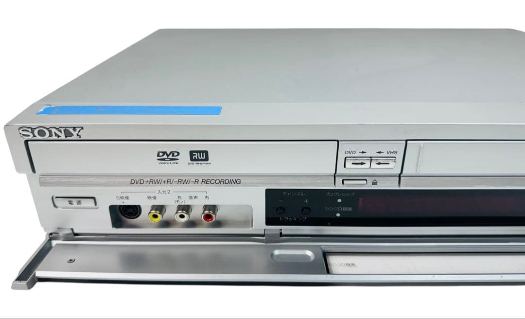 SONY ダビング機能搭載 VHSビデオ一体型DVDレコーダー RDR-VX30