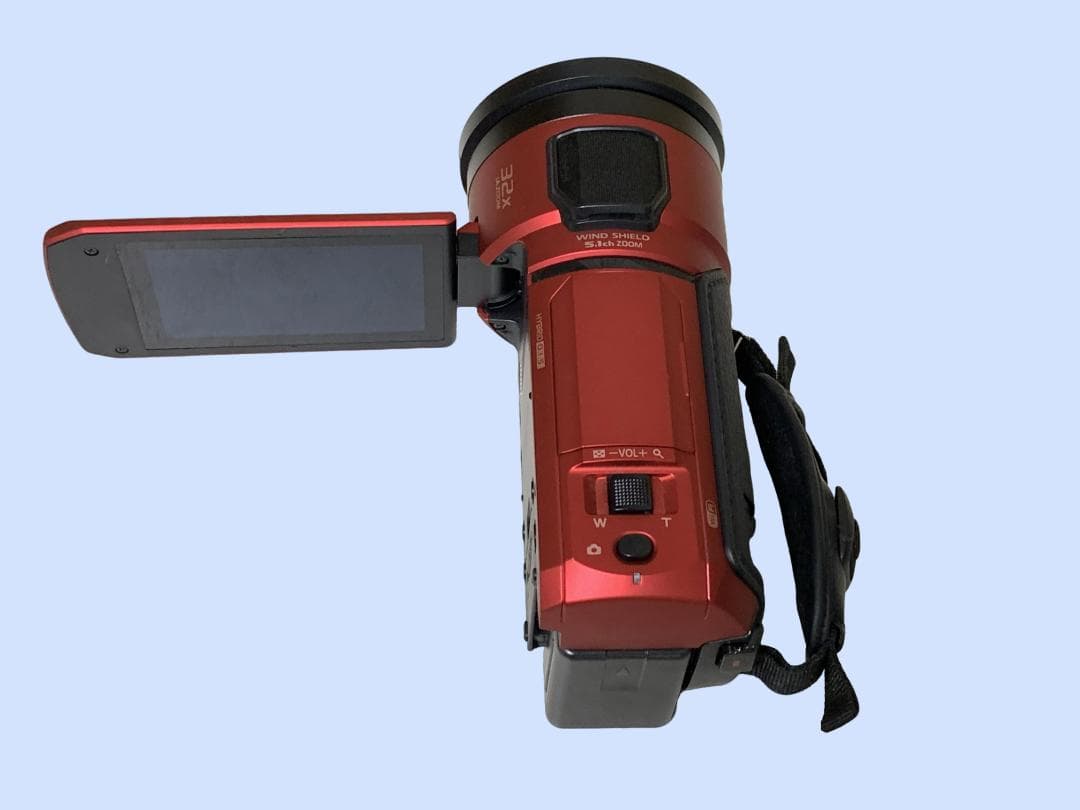 M6432 パナソニック 4K ビデオカメラ HC-VZX1M レッド