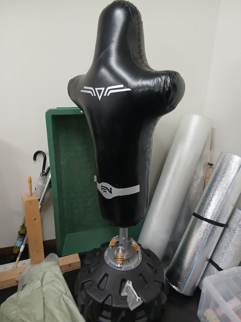 人型スタンド型サンドバッグ 黒