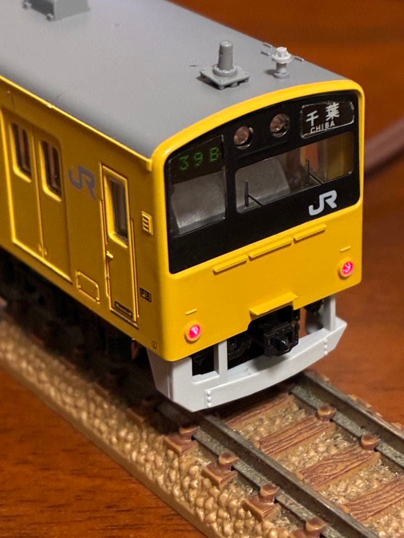 201系(総武線色)基本セット　kato ライト点灯動力動作確認済