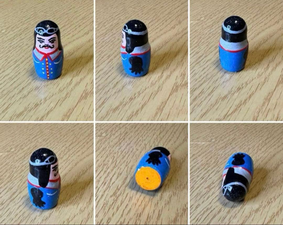 ロシア　アーティスト　宇宙マトリョーシカ　3組。長期保存