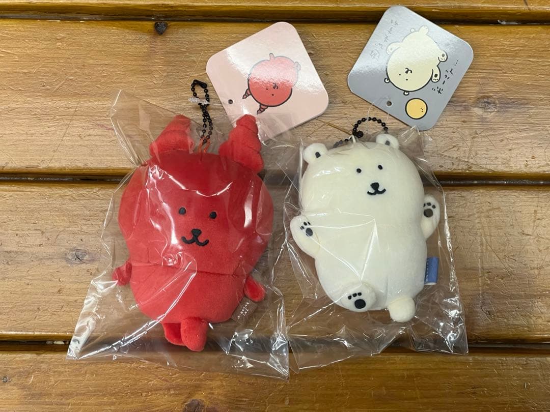 ナガノキャラクターズ マスコット（チョロギ） 水族館 マスコット（シロクマ）