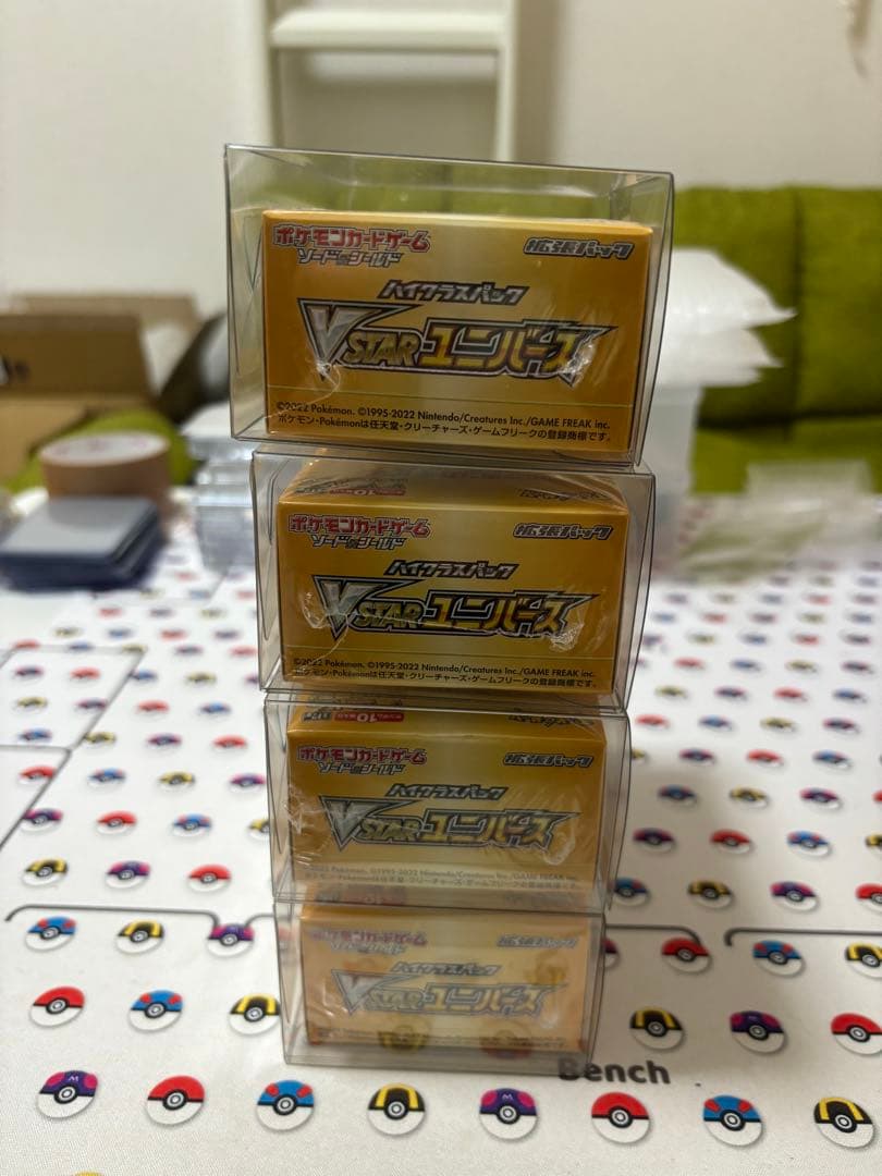 VSTARユニバース 未開封シュリンク付き 4ボックス ボックスケース付き