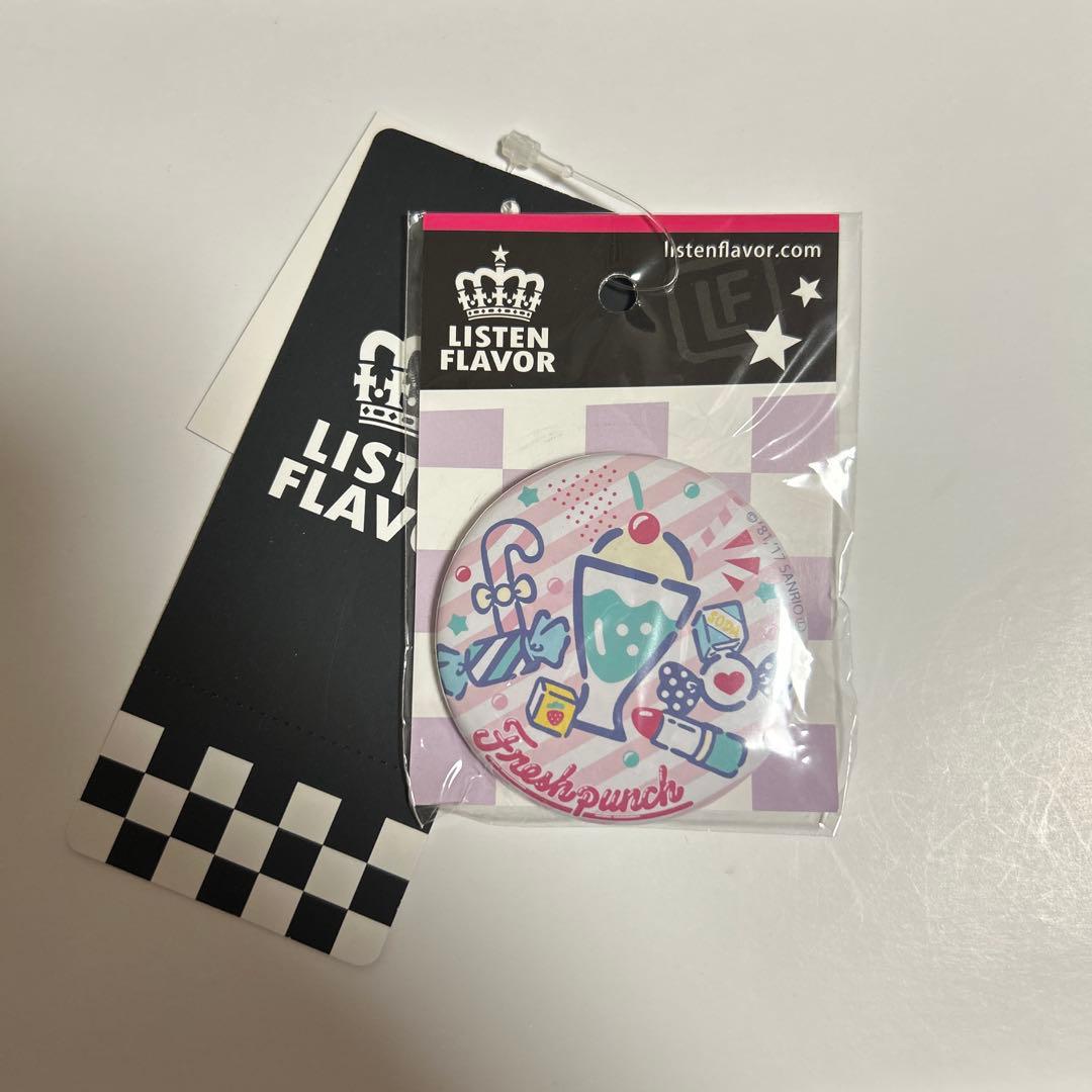 サンリオ　フレッシュパンチ　LISTEN FLAVOR