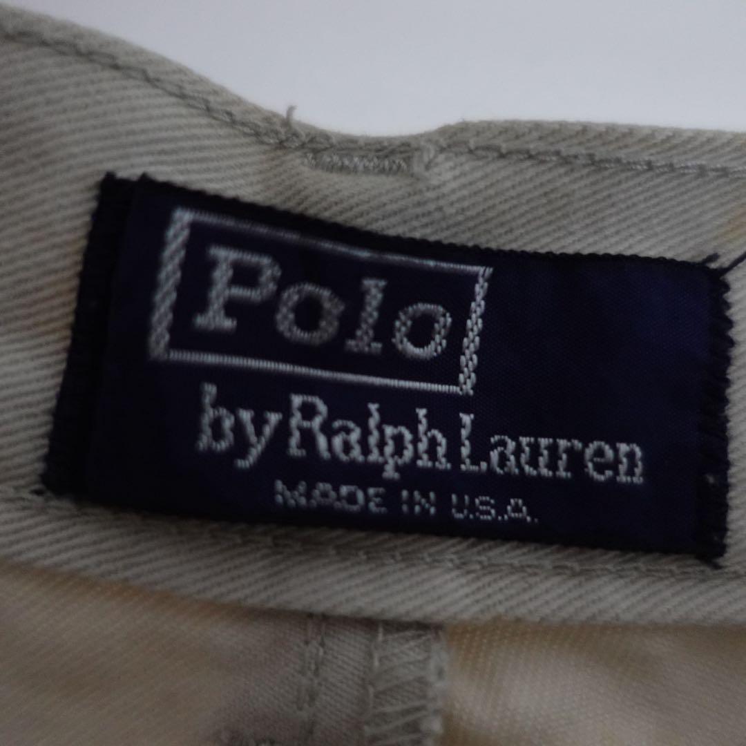 【USA製・初期タグ】Polo Ralph Lauren ポロチノ　2タック