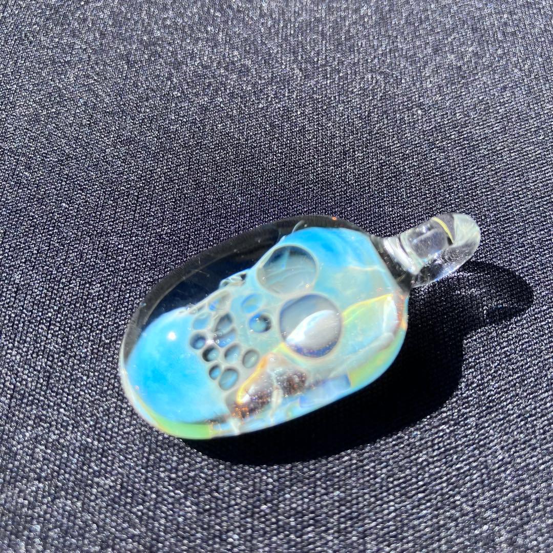 XODAS ペンダント ボロシリケイトガラス Bob Skull Proto