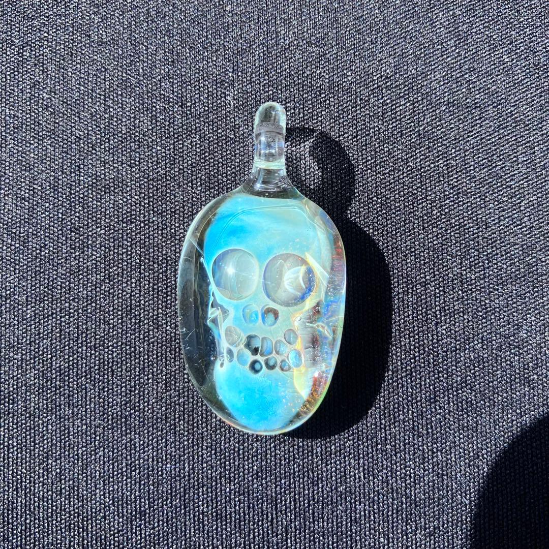 XODAS ペンダント ボロシリケイトガラス Bob Skull Proto