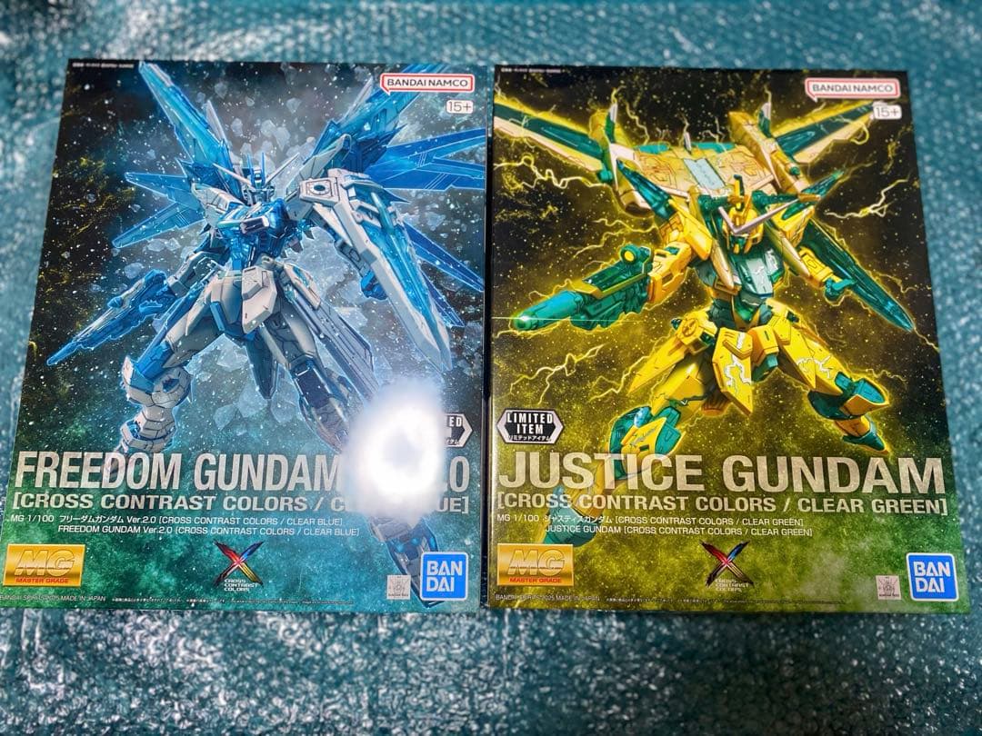 MG 2.0フリーダムガンダム ジャスティスガンダム クロスコントラストカラー