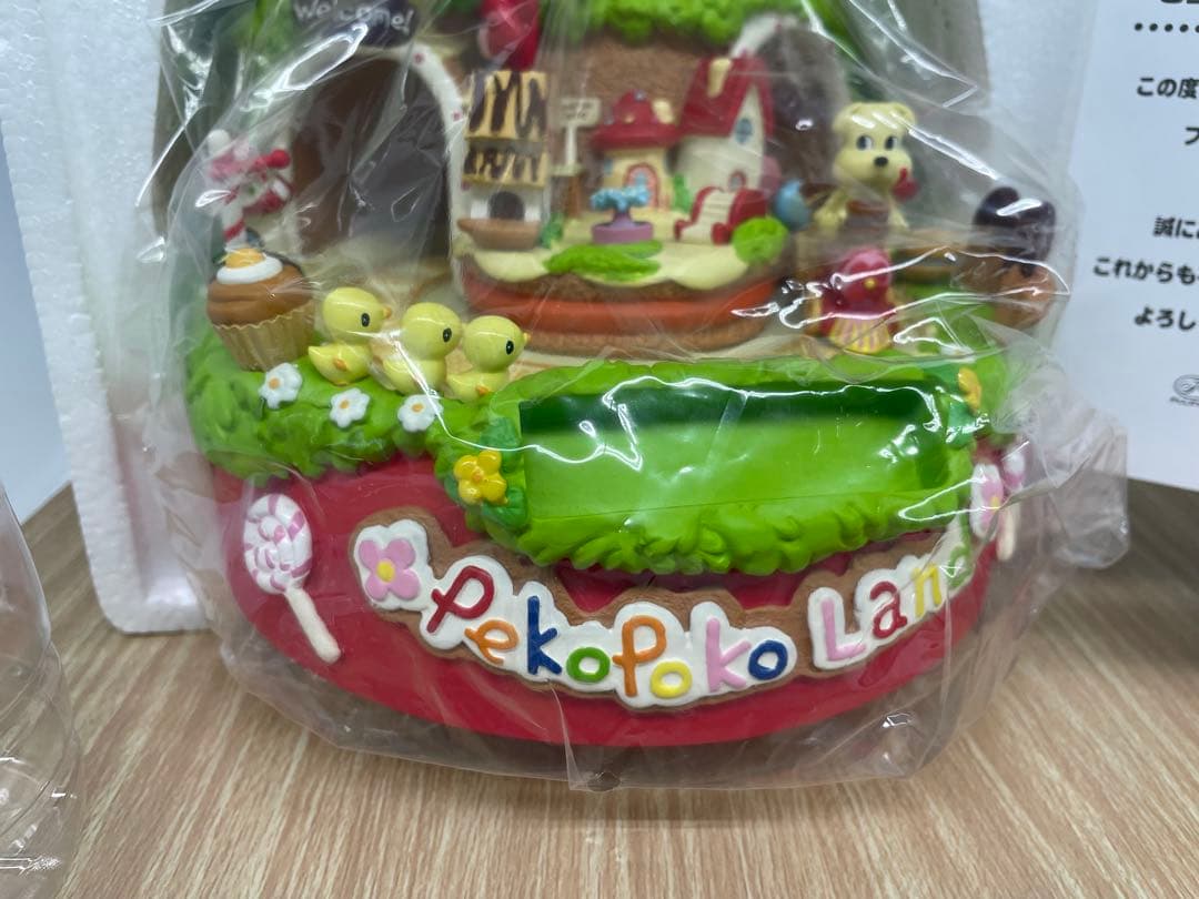 不二家 ペコちゃん ポコちゃん ペコポコランド フ イギュア レア希少未使用品