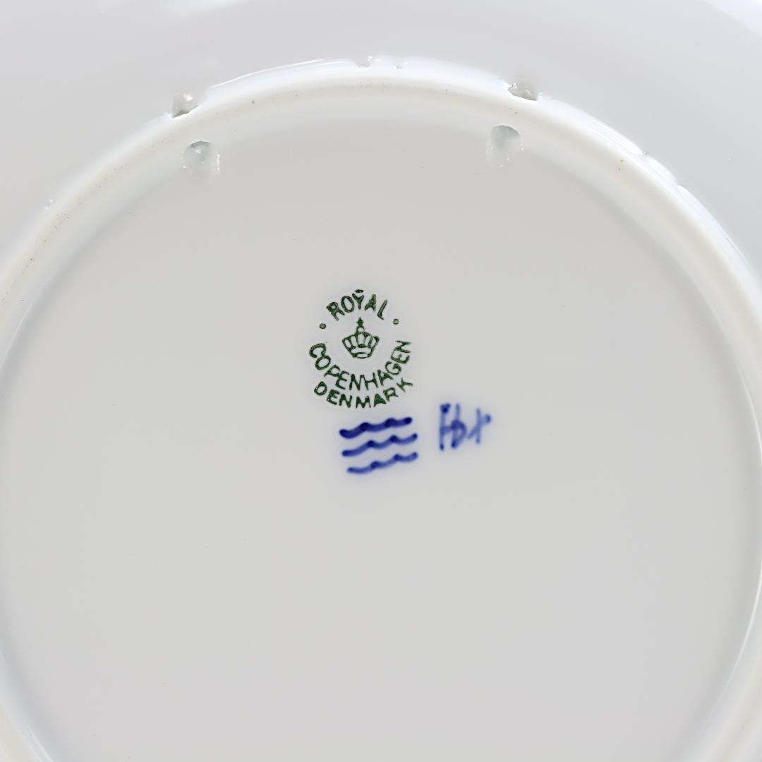 1937年コペンハーゲンのクリスマス風景 イヤープレート ロイヤルコペンハーゲン