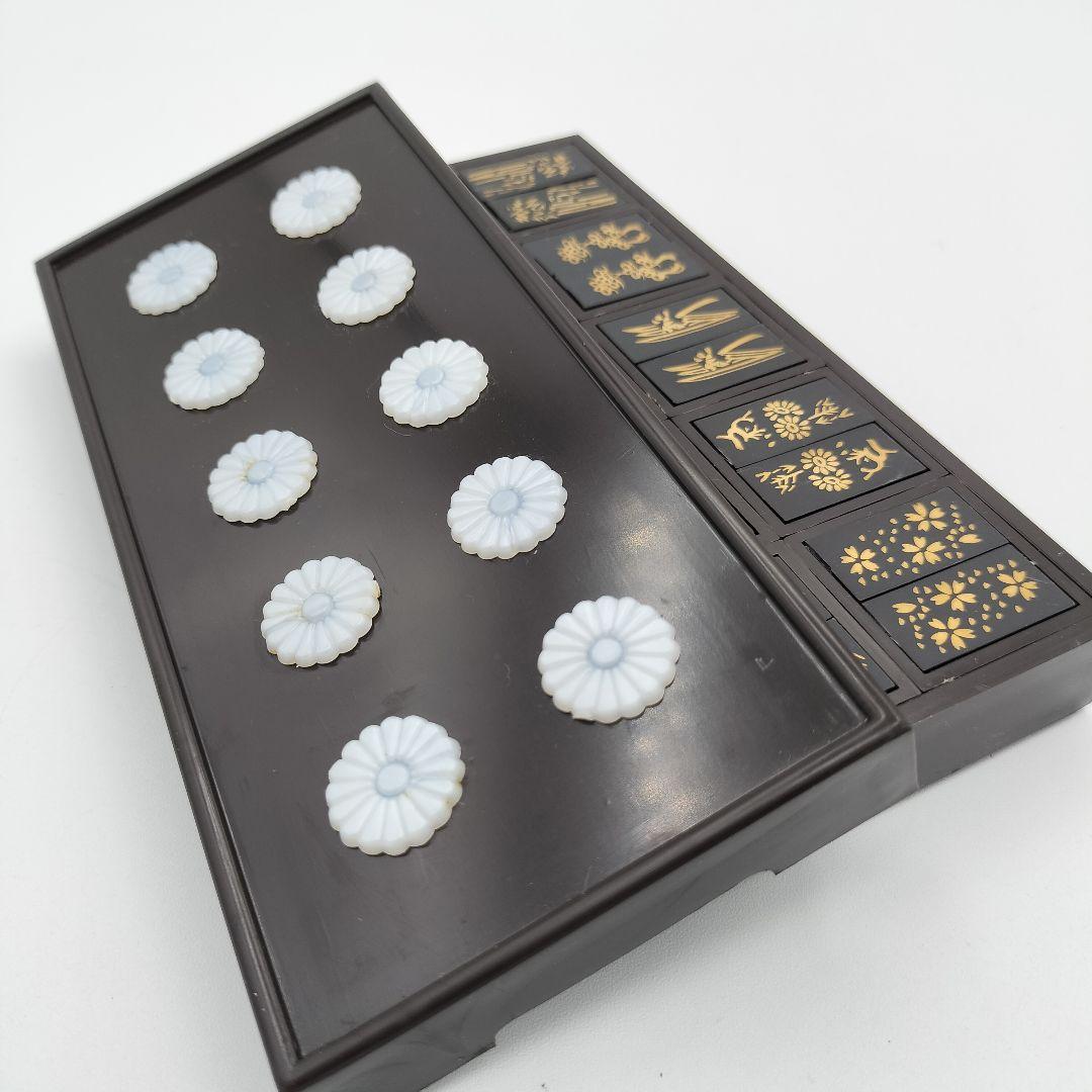 a180 十種香札 プラスチック 黒 　茶道具　茶道　古物　古美術