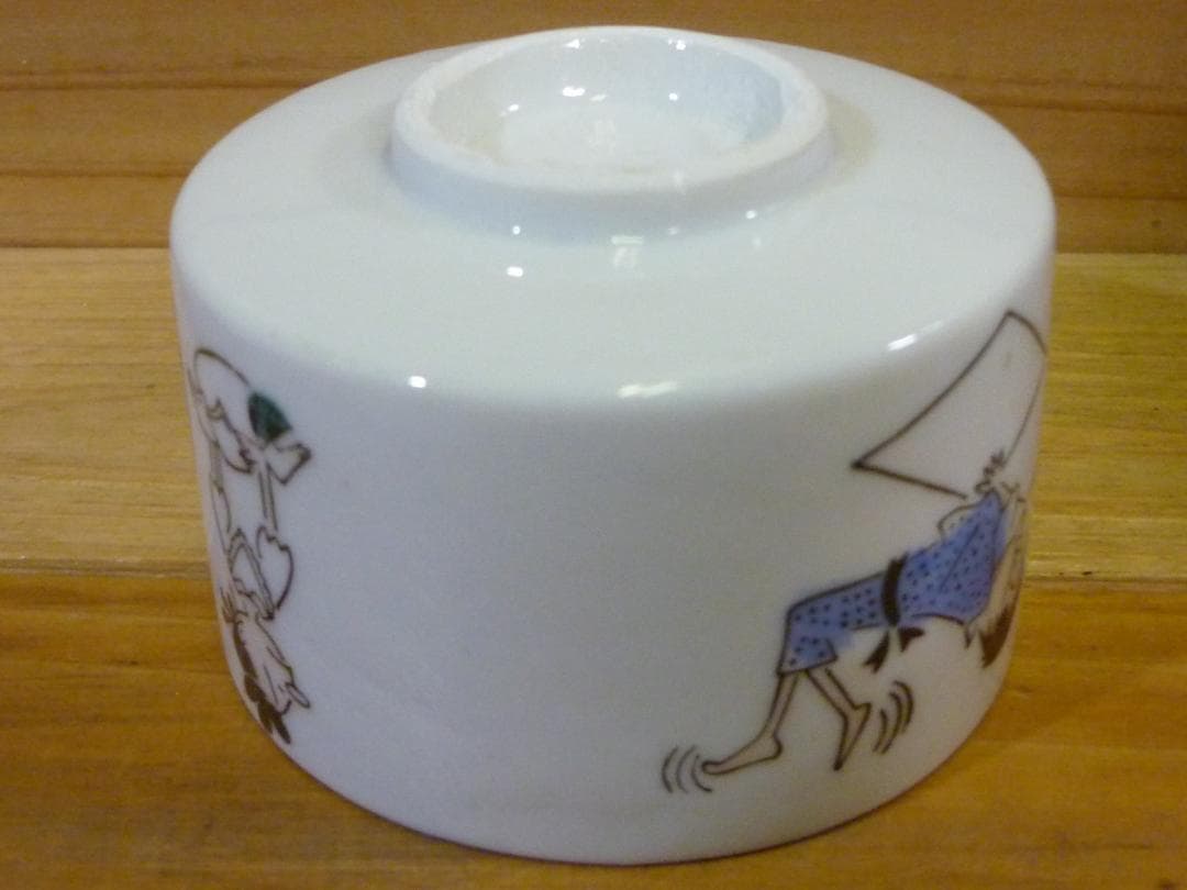 未使用 朝日新聞社75周年記念 サザエさん湯呑み 5客揃い 非売品 16638B