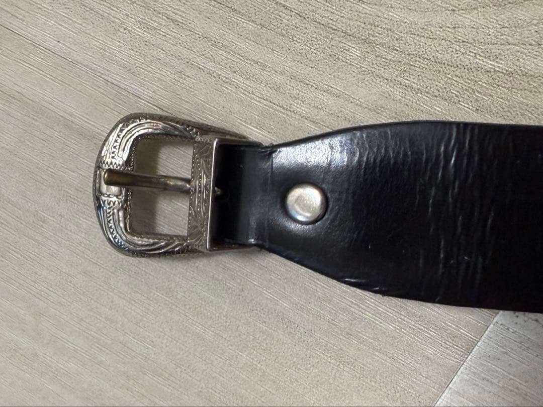 美品！TOGA ダブルバックル　レザーバングル