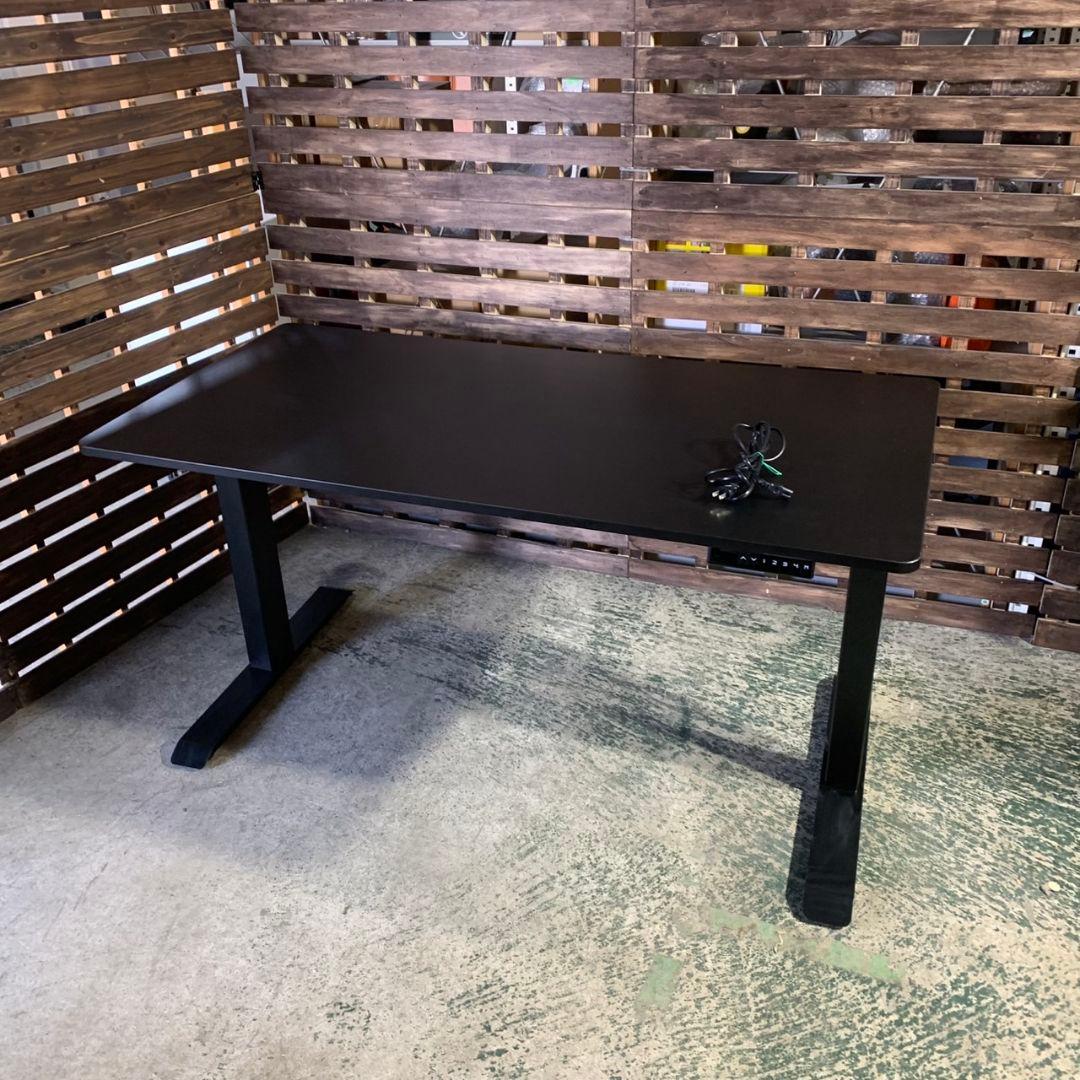 H762 山善 昇降デスク 電動 昇降式 スタンディングデスク ELD-1470