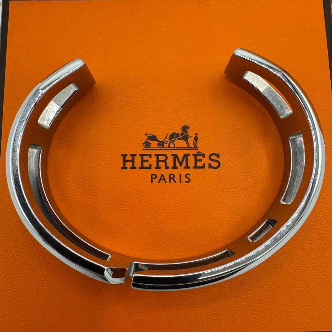 キミスタ 【廃番品・未使用】HERMES エルメス プレイ バングル