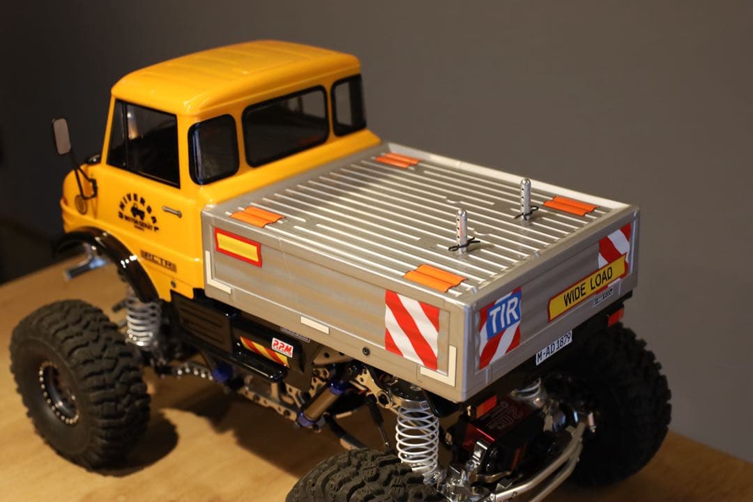 タミヤCR-01 ウニモグ406 1/10RC 4WS仕様 カスタム