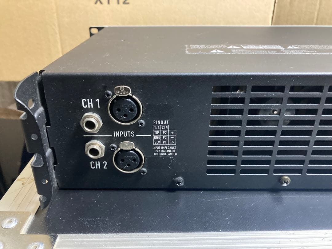 デ*ん様 QSC PLX 1104 パワーアンプ　現状動作品