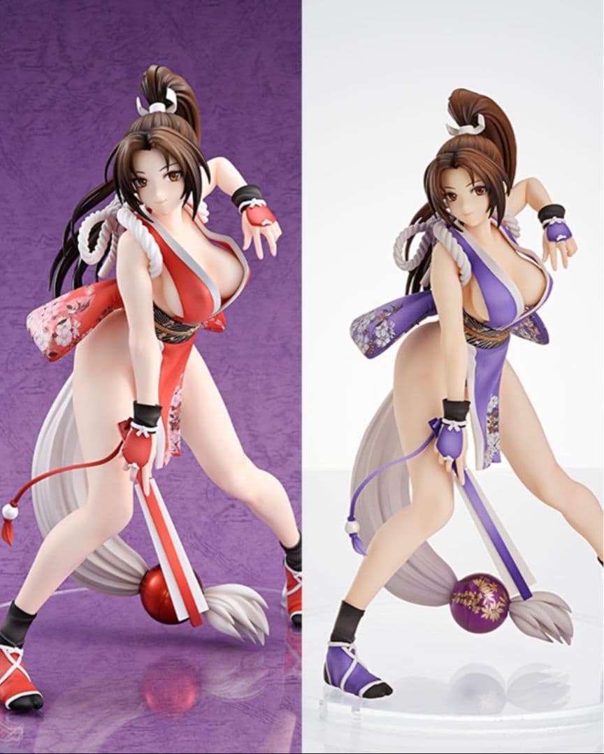 不知火舞 リパッケージ 通常版/2Pカラー 1/7 フィギュア　2体セット