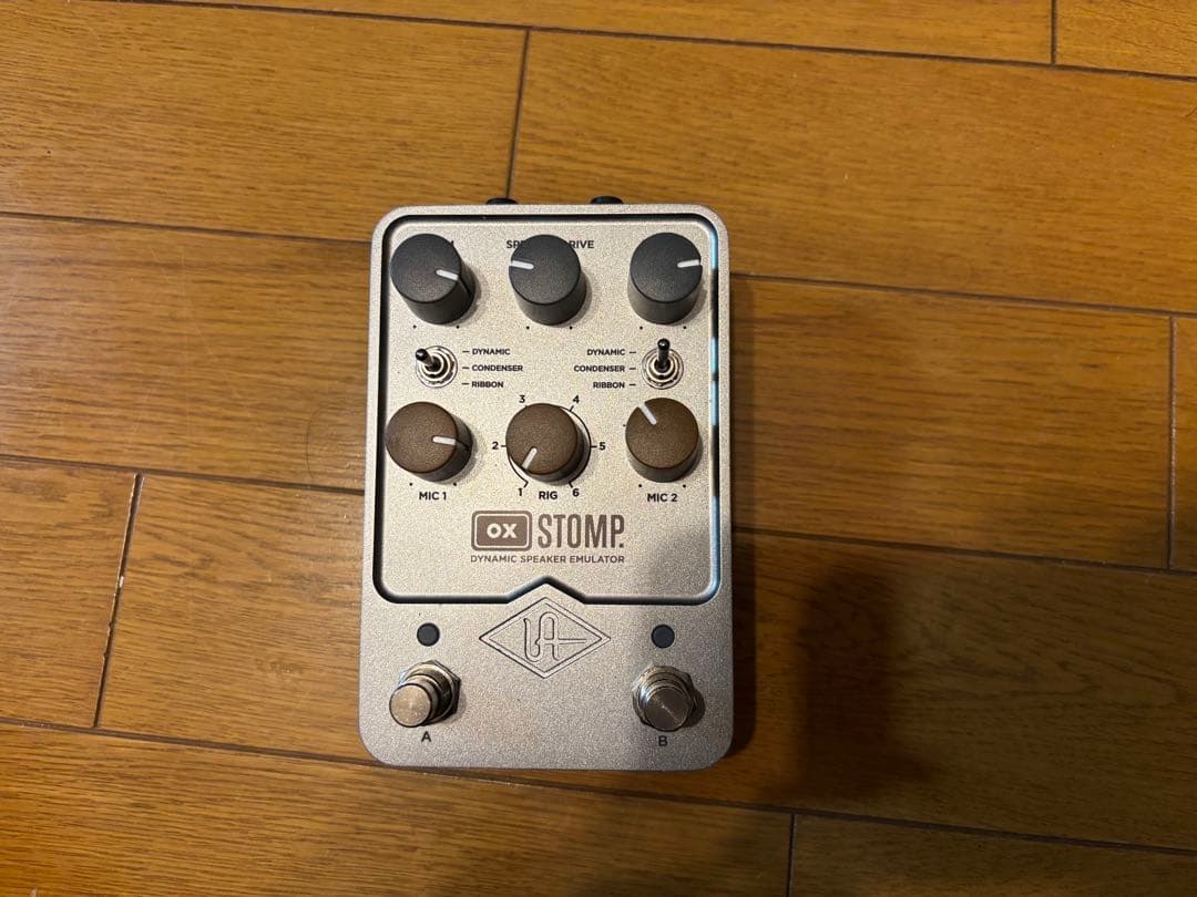 UAFX OX STOMP ダイナミックスピーカーエミュレーター