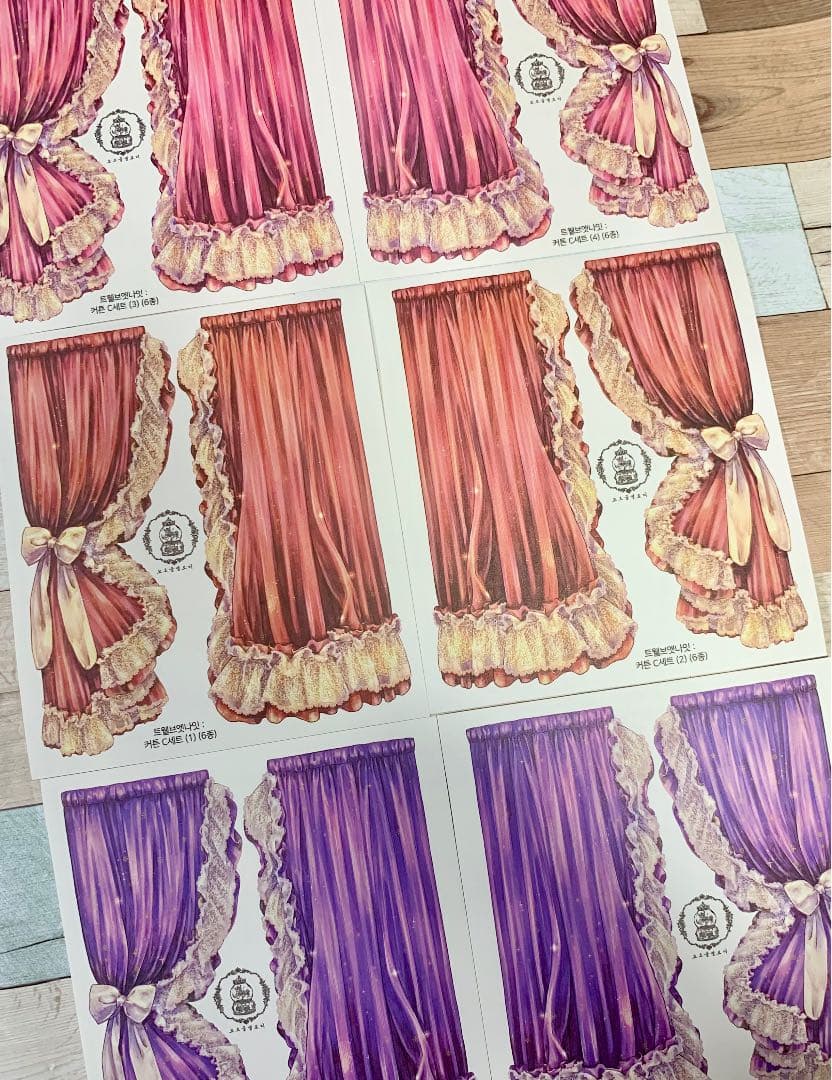 C360 海外作家 装飾 ステッカー カーテン 韓国