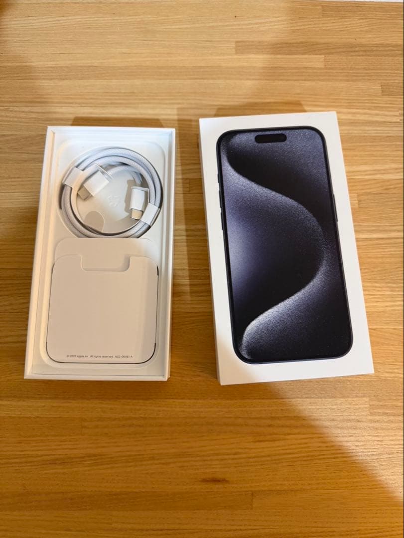 超*授様 Apple iPhone 15Pro ブルーチタニウム