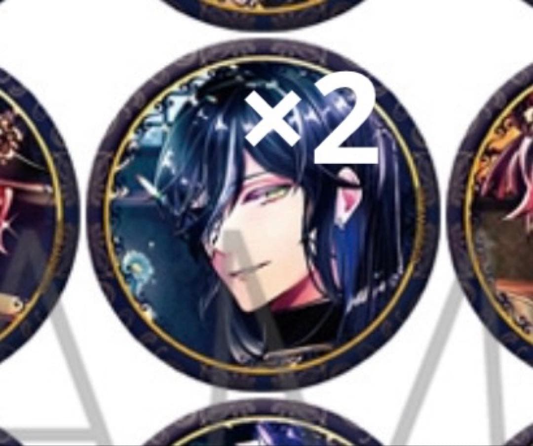 あくねこ 悪魔執事と黒い猫 ボスキ・アリーナス 缶バッジ15個りらころ1個セット