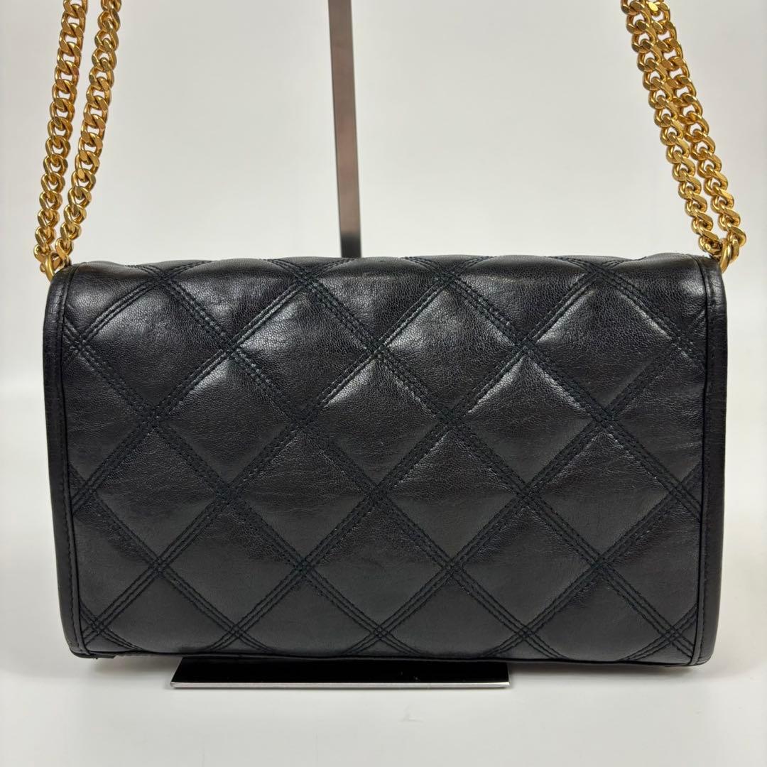 専用サンローラン　ベッキー キルティング　チェーン　バッグ　YSLロゴ金具