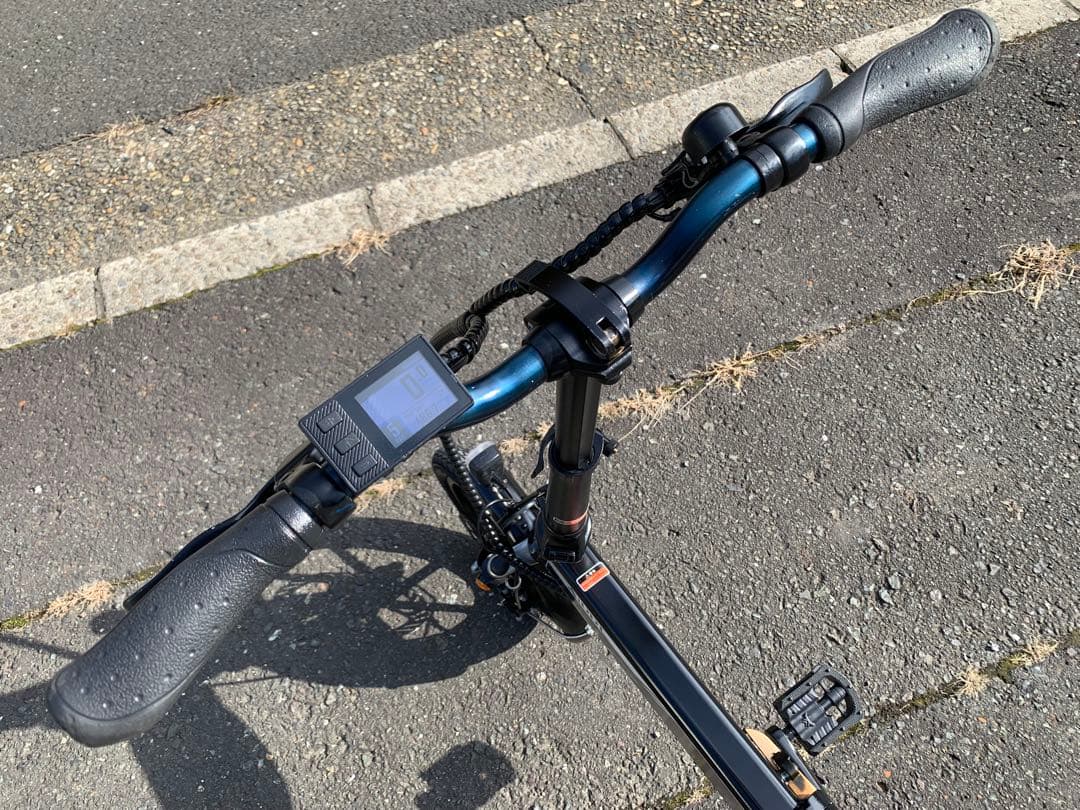 【動作確認済】送料無料AiDDE 折りたたみ電動アシスト自転車A1 14インチ