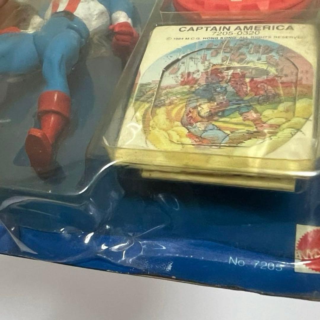 1984年当時物　未開封　マテル製　キャプテンアメリカ　フィギュア　Mattel