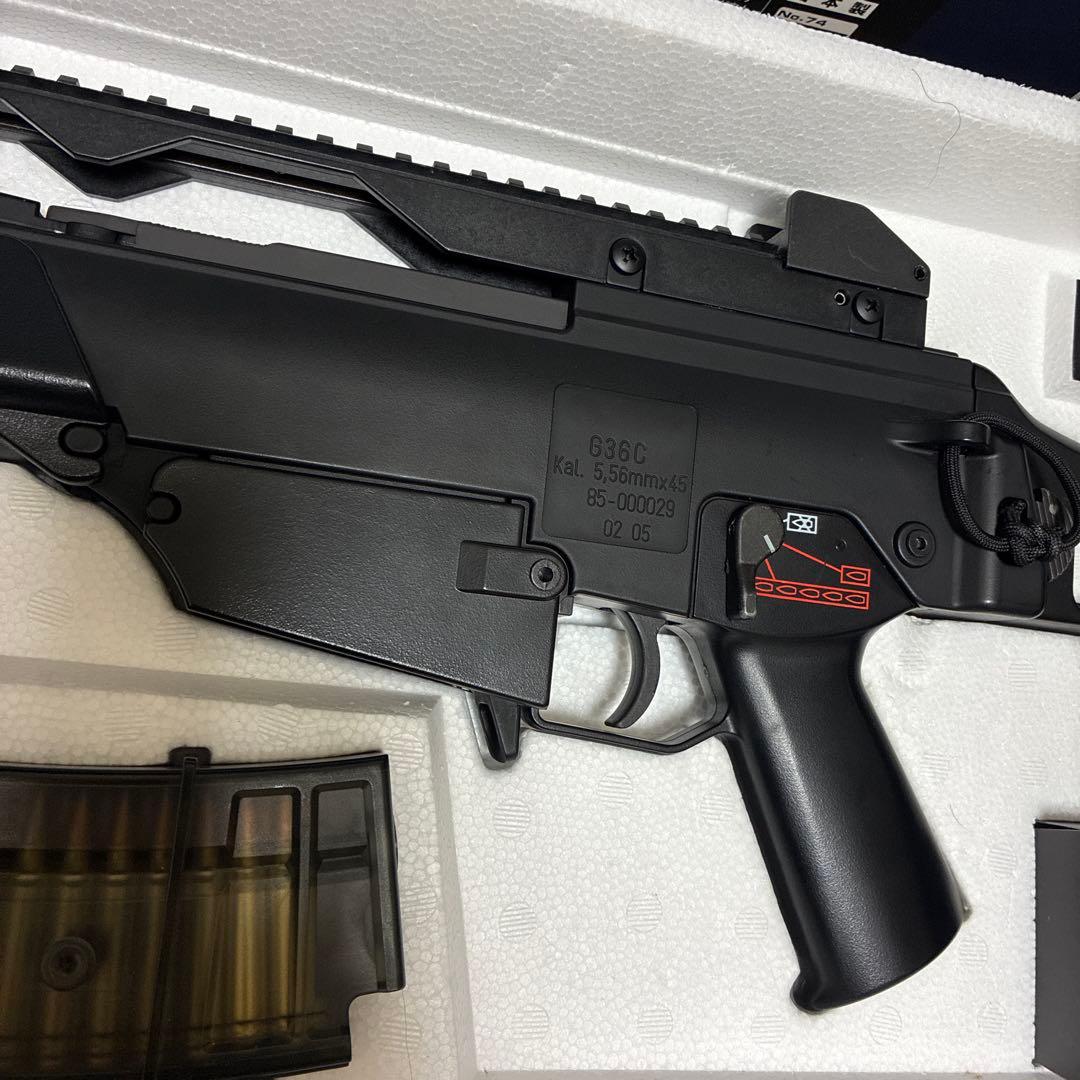 G36C 電動ガン ブラック おまけバッテリー付き