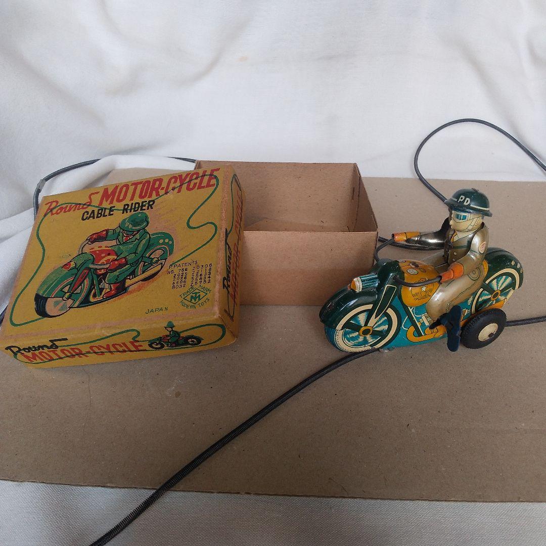 ケーブルライダー ブリキ バイク オートバイ レトロ アンティーク