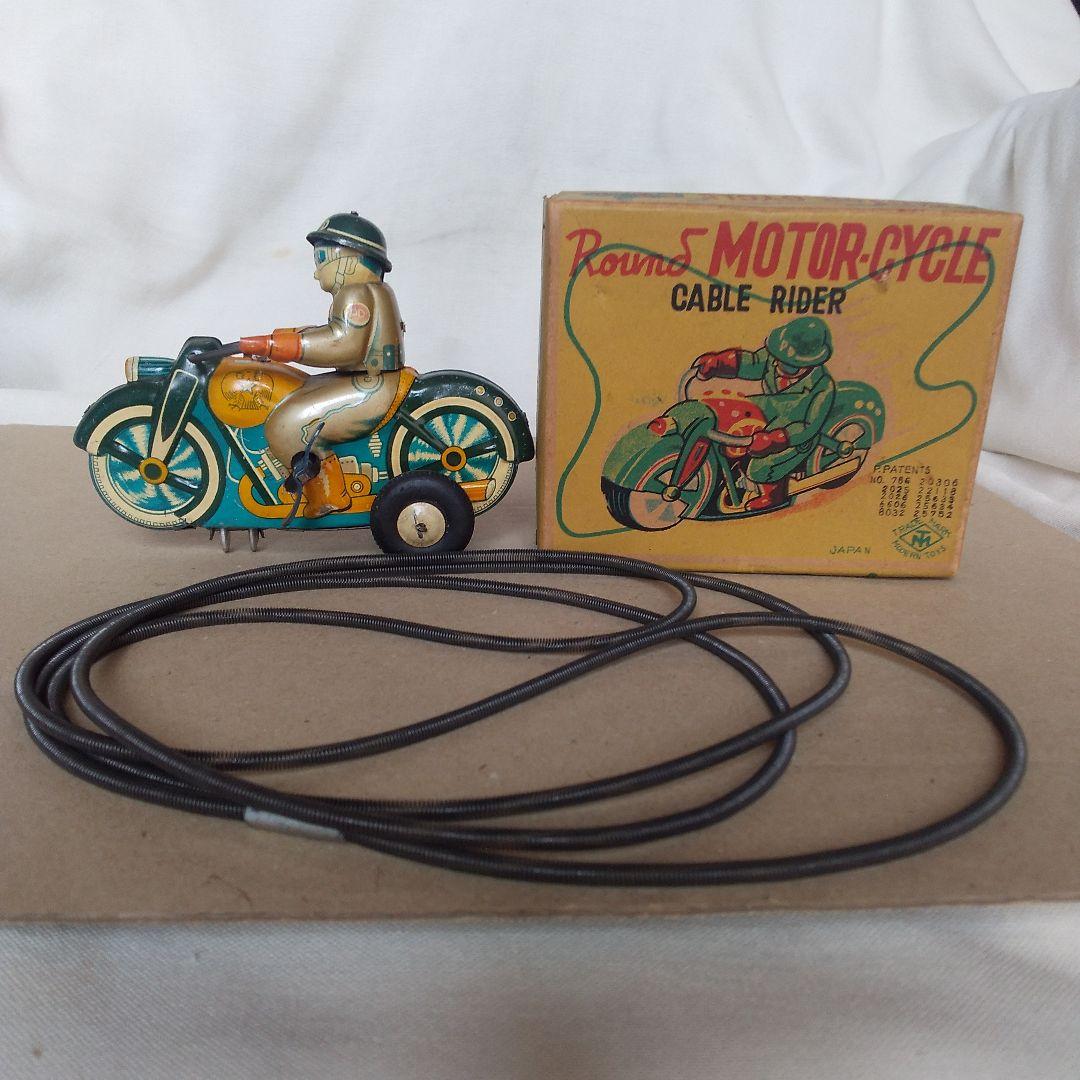 ケーブルライダー ブリキ バイク オートバイ レトロ アンティーク