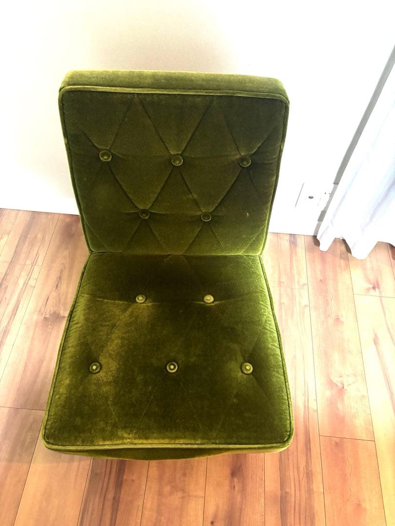 【期間限定値引き】カリモク60 カフェチェア モケットグリーン