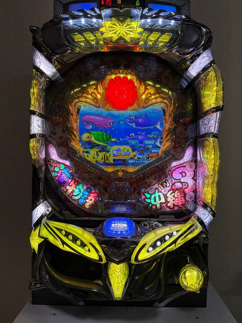 CRA スーパー海物語　IN 沖縄3ASB 循環仕様　データカウンター　枠付き