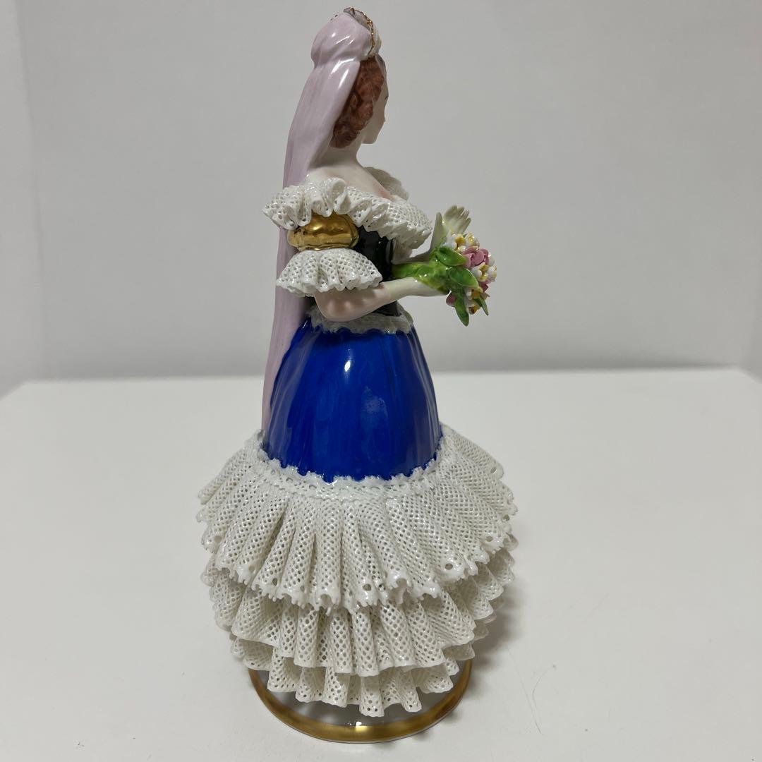 Sitzendorfer レースドール 初めての舞踏会を前にした娘 限定品 中古